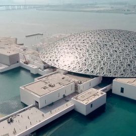 Louvre Abu Dhabi in Saadiyat Island