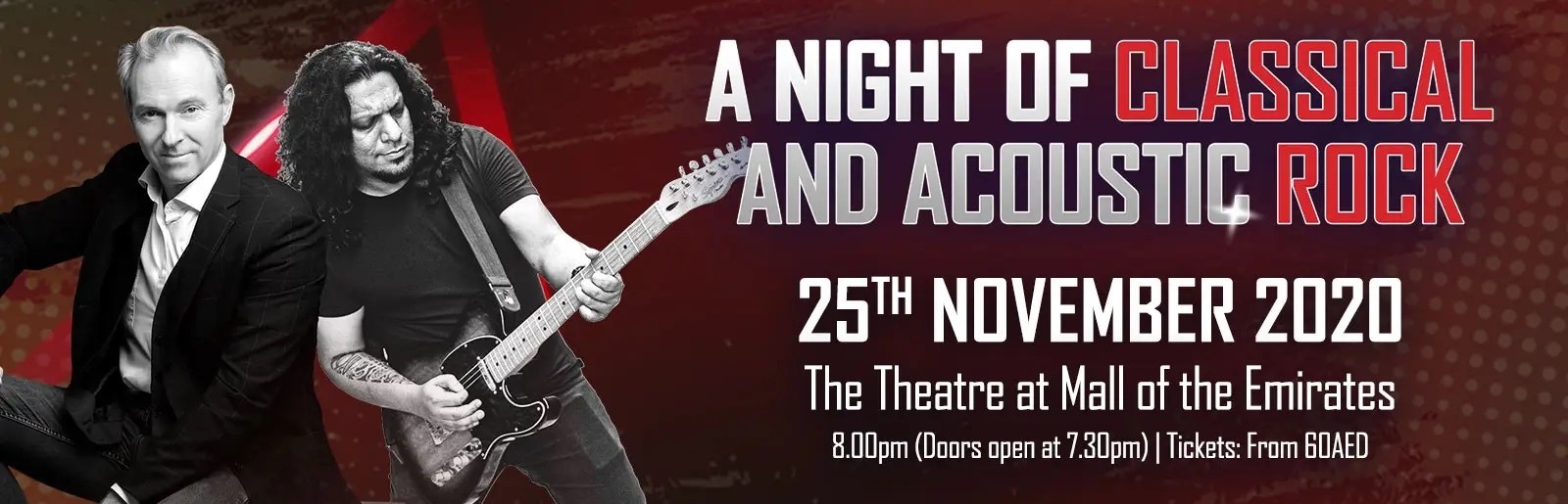 A Night of Classical and Acoustic Rock - Coming Soon in UAE