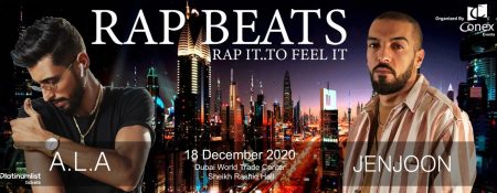 RAP Beats Concert: A.L.A and Jenjoon - Coming Soon in UAE