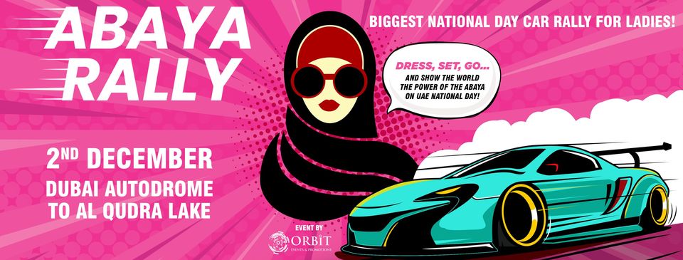 Abaya Rally - Coming Soon in UAE