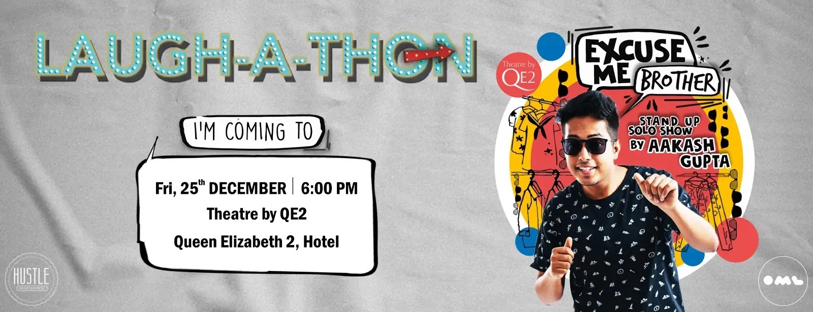 Laugh-A-Thon: Aakash Gupta - Coming Soon in UAE