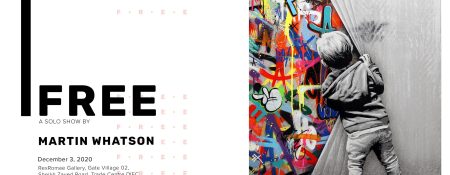 Solo Exhibition “FREE” by Martin Whatson - Coming Soon in UAE