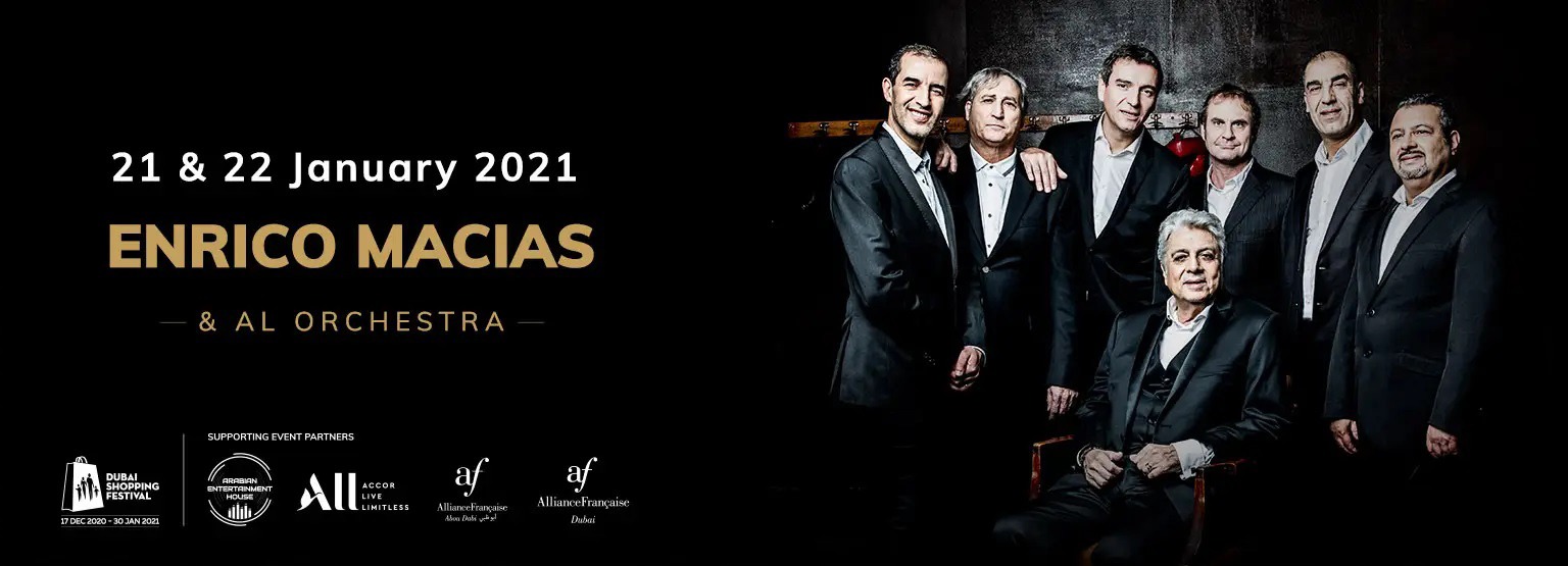 Enrico Macias & Al Orchestra - Coming Soon in UAE