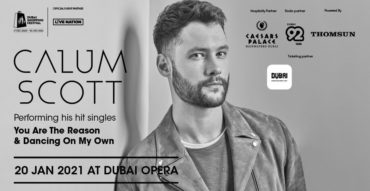 Calum Scott at Dubai Opera - Coming Soon in UAE