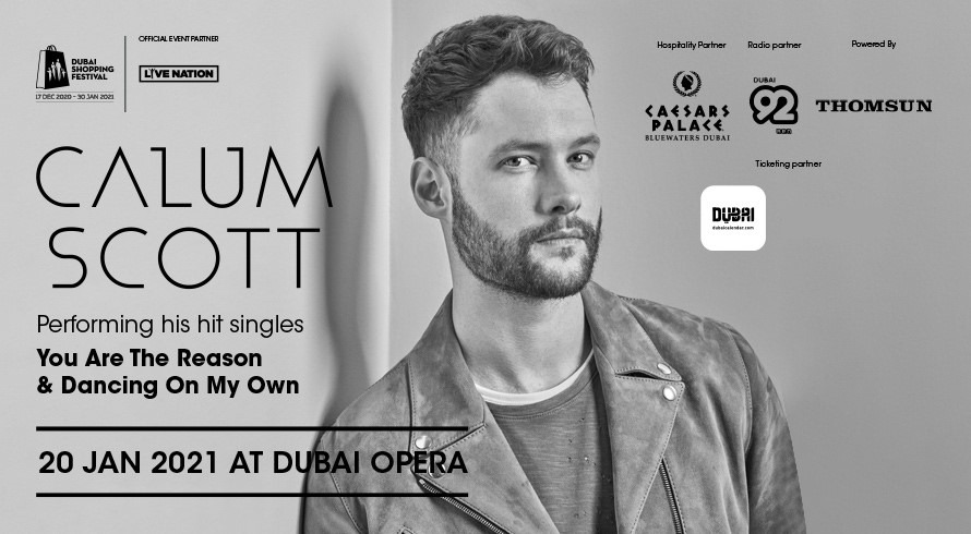 Calum Scott at Dubai Opera - Coming Soon in UAE