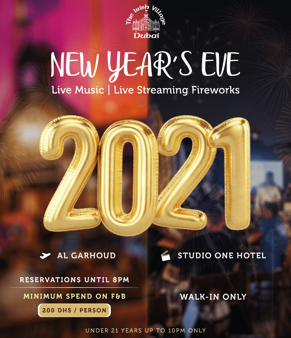 New Year's Eve at The Irish Village