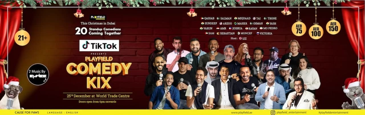 Playfield Comedy Kix - Coming Soon in UAE