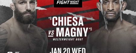 UFC Fight Night: Triple Header Week. Chiesa vs. Magny - Coming Soon in UAE