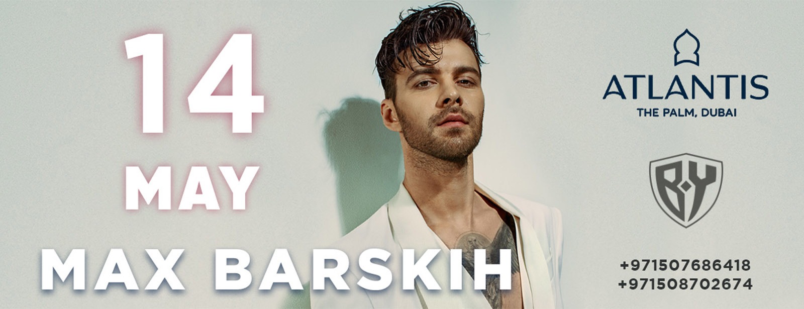 Max Barskih Live Concert (Postponed to May 14) - Coming Soon in UAE