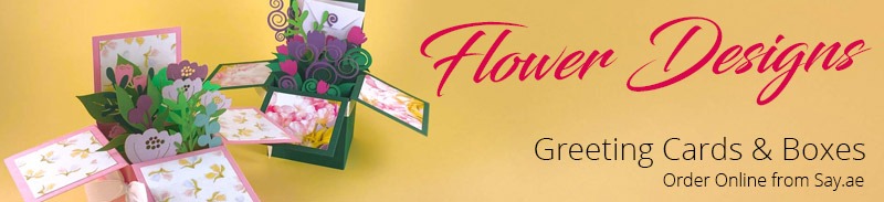 Flower Designs Greeting Cards Online Order