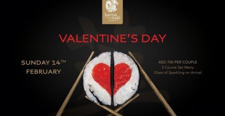 Valentine’s Day dinner at Karma Kafe - Coming Soon in UAE