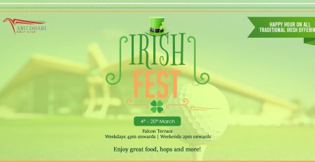 Irish Fest at Abu Dhabi Golf Club! - Coming Soon in UAE