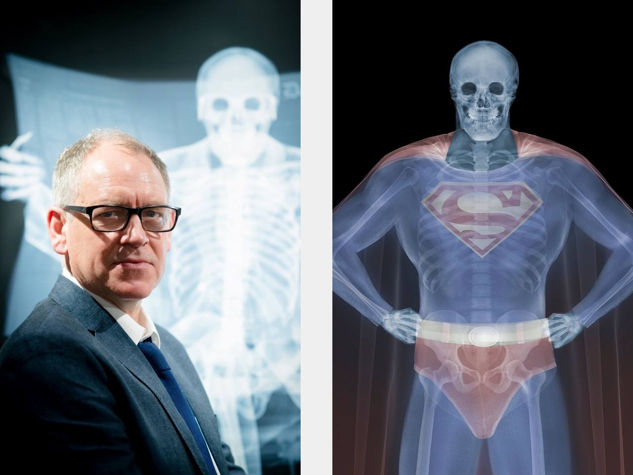 Nick Veasey, Artist and Superman in Colour