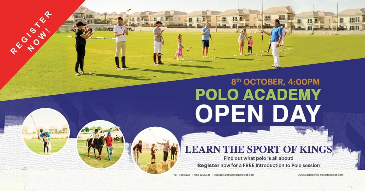 Al Habtoor Polo Academy Open Day 2021 - Coming Soon in UAE