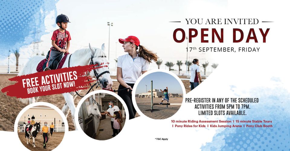 Al Habtoor Riding School Open Day 2021 - Coming Soon in UAE