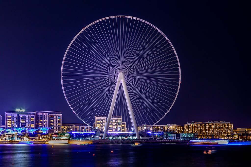 Ain Dubai, the world's highest observation wheel, Dubai