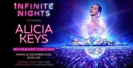 Alicia Keys performance at Expo 2020 - Coming Soon in UAE
