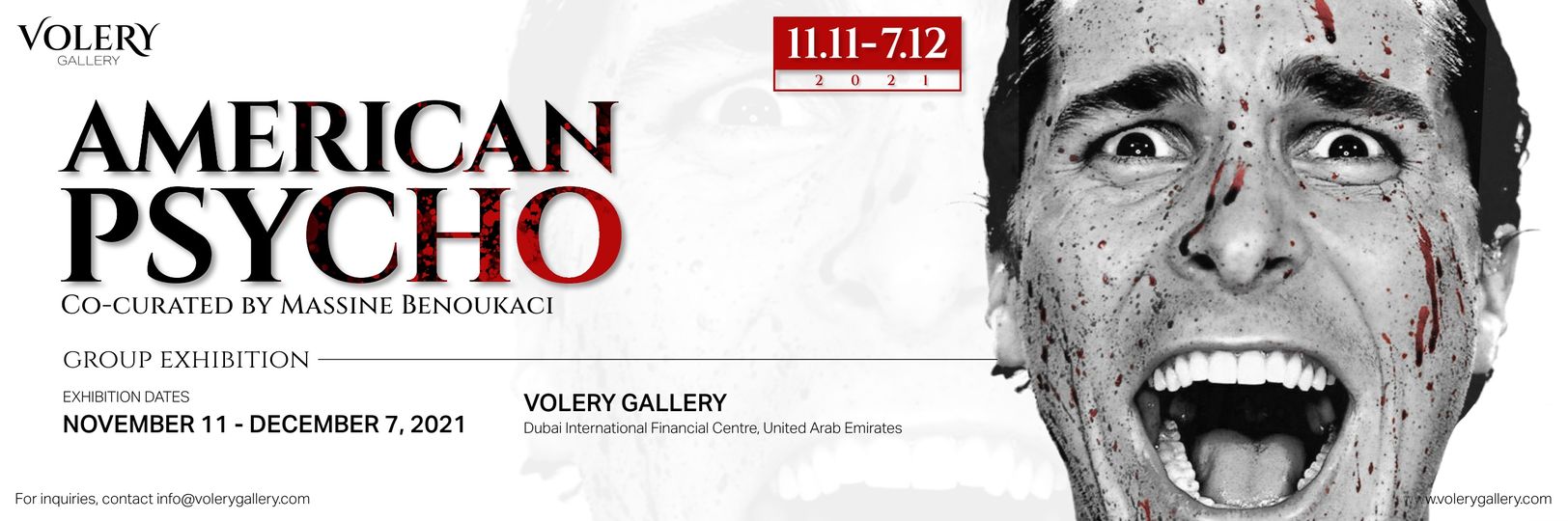“American Psycho” Group Exhibition - Coming Soon in UAE