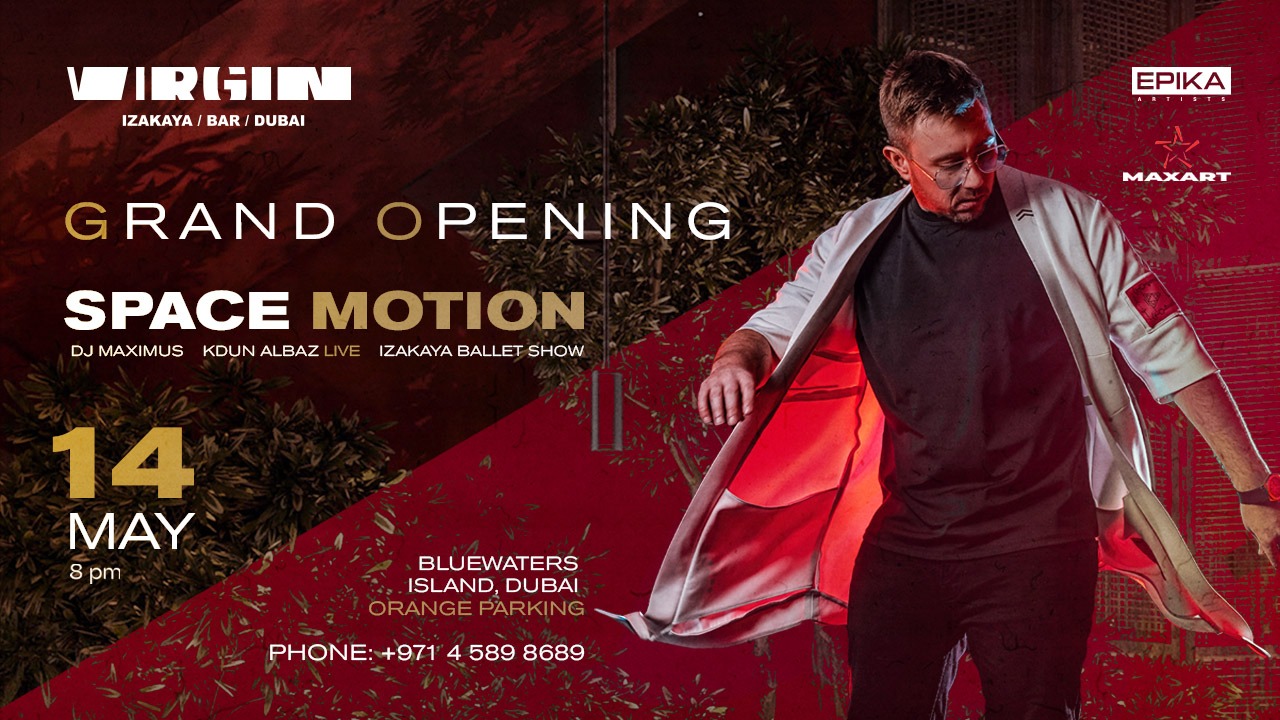 Space Motion Live In Dubai - Coming Soon in UAE