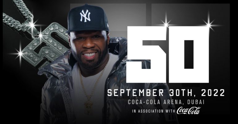 50 Cent Live Concert in Dubai - Coming Soon in UAE