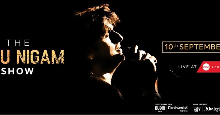Bollywood Legend Sonu Nigam Live at Coca Cola Arena - Coming Soon in UAE
