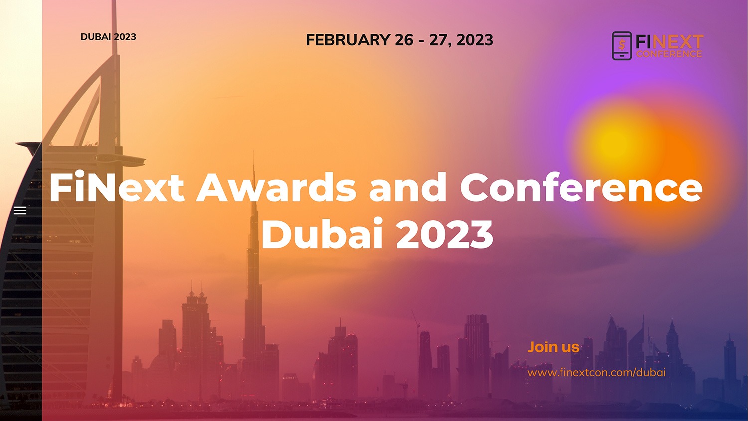 FiNext Awards and Conference Dubai 2023 - Coming Soon in UAE