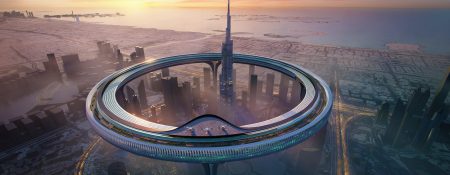 The Downtown Circle project – a massive city ring encircling Burj Khalifa - Coming Soon in UAE