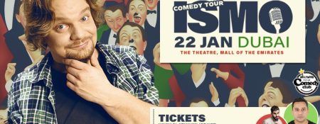 Ismo Live Stand Up Comedy at The Theatre, Mall of the Emirates - Coming Soon in UAE