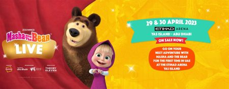 Masha and The Bear Live at Etihad Arena - Coming Soon in UAE