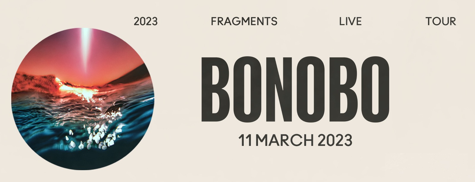 Bonobo Fragments Tour 2023 at Dubai Opera - Coming Soon in UAE