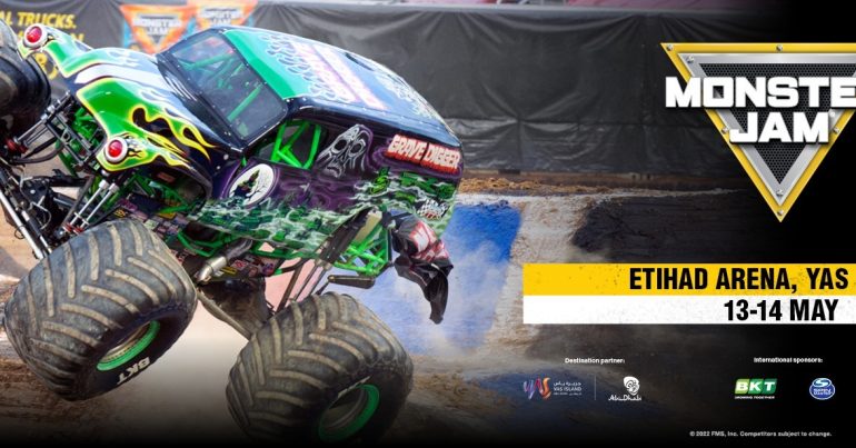 Monster Jam 2023 at Etihad Arena in Abu Dhabi - Coming Soon in UAE