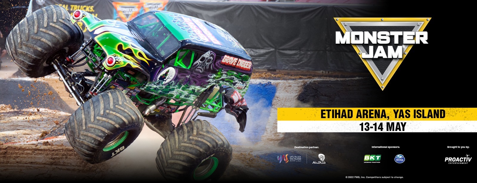 Monster Jam 2023 at Etihad Arena in Abu Dhabi - Coming Soon in UAE