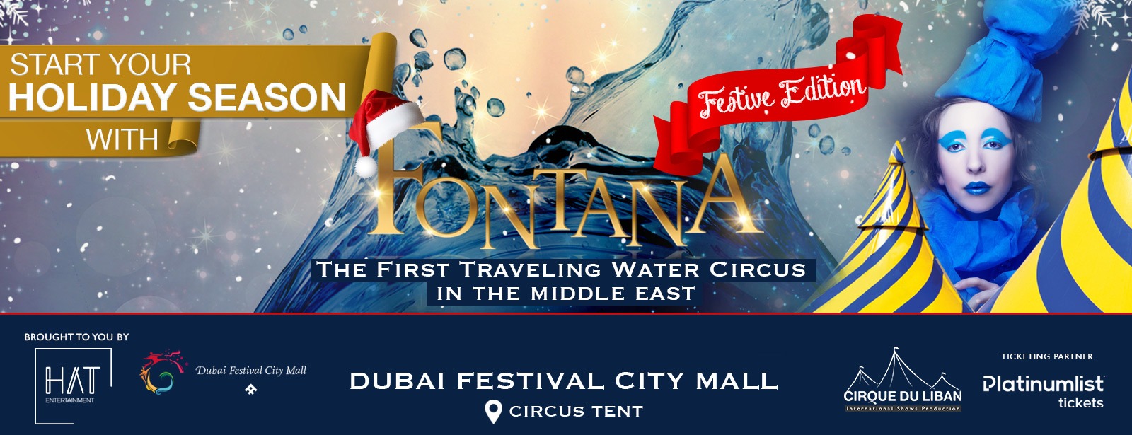 Fontana Circus Show in Dubai - Coming Soon in UAE