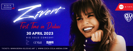 Berin Iglesias presents – Zivert Live in Dubai at Coca-Cola Arena! - Coming Soon in UAE