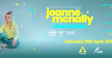 Joanne McNally Live in Dubai - Coming Soon in UAE
