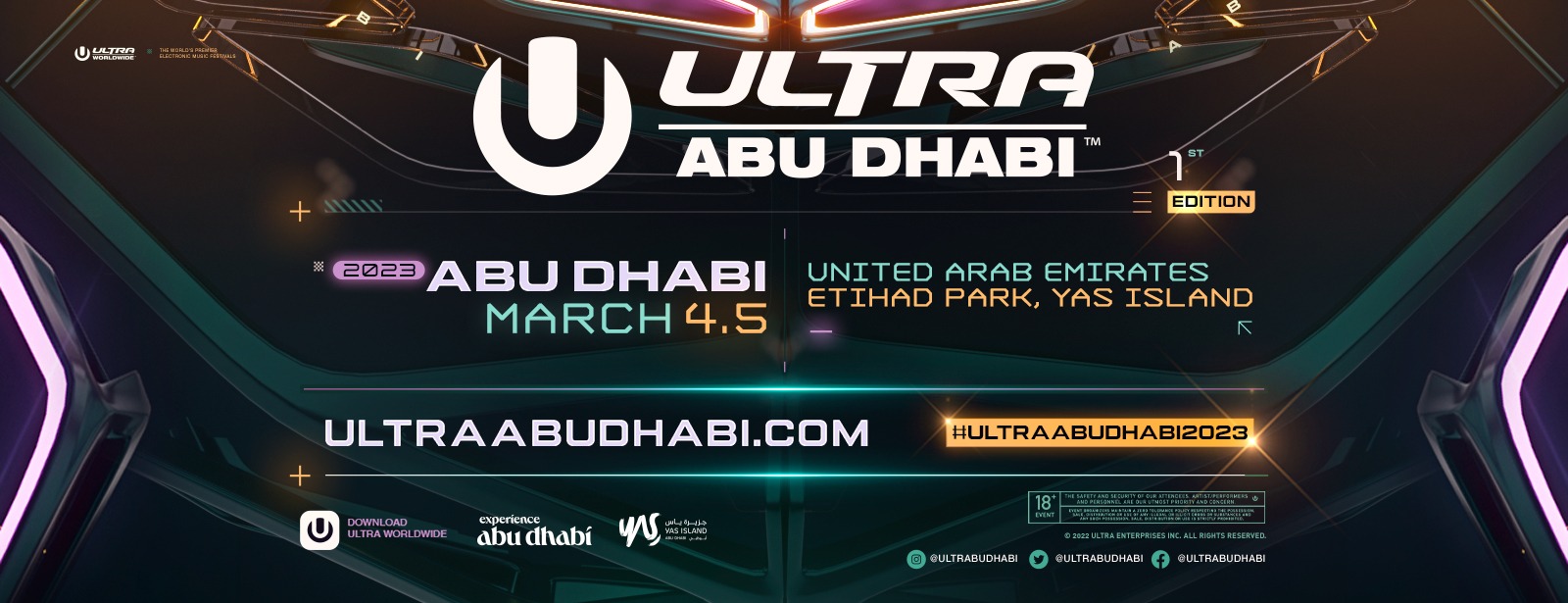Ultra Music Festival 2023 - Coming Soon in UAE