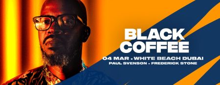 White Beach presents Black Coffee in Dubai - Coming Soon in UAE