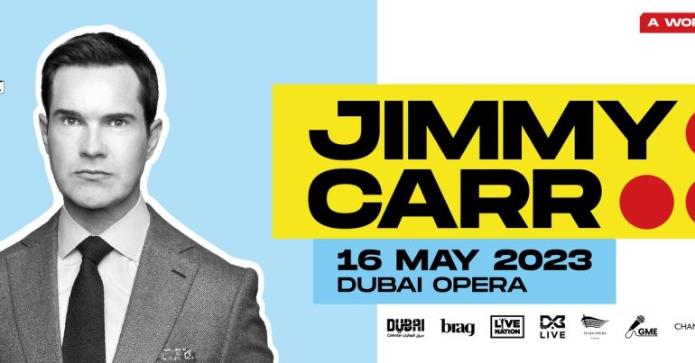 Jimmy Carr at Dubai Opera - Coming Soon in UAE