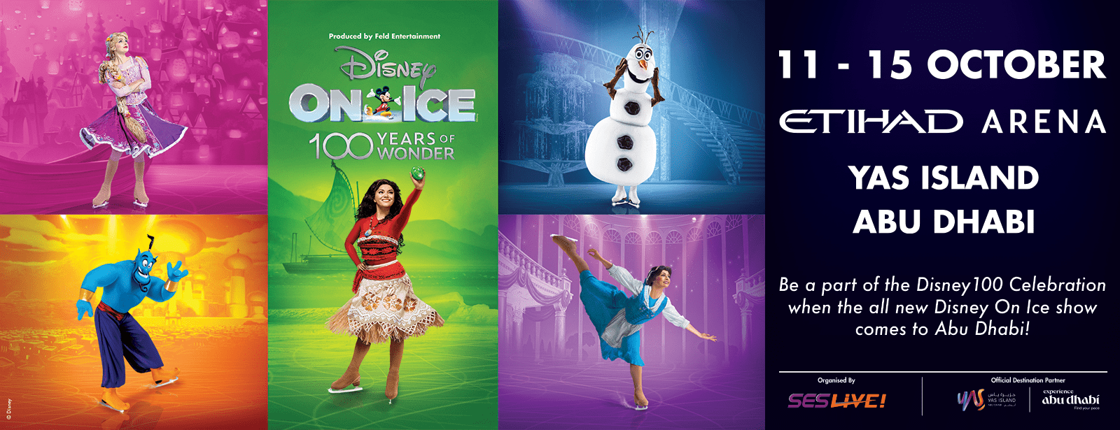 Disney on Ice: 100 years of Wonder in Abu Dhabi - Coming Soon in UAE