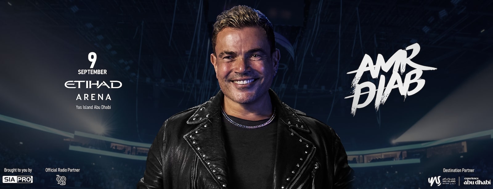 Amr Diab Live at Etihad Arena - Coming Soon in UAE