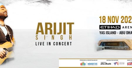 Arijit Singh Live in Concert at Etihad Arena - Coming Soon in UAE