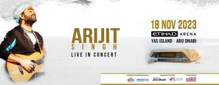 Arijit Singh Live in Concert at Etihad Arena - Coming Soon in UAE