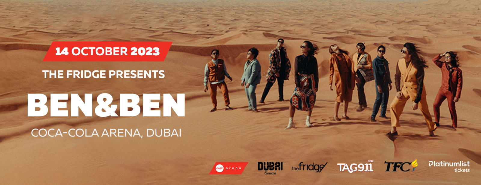 Ben&Ben Live Concert in Coca-Cola Arena - Coming Soon in UAE