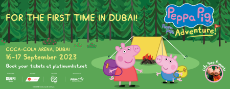 Peppa Pig’s Adventure at Coca-Cola Arena - Coming Soon in UAE