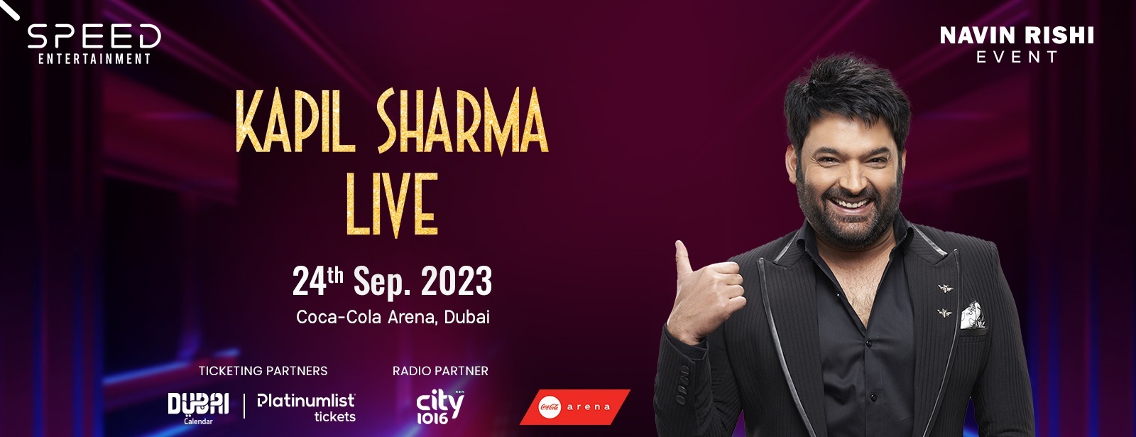 Kapil Sharma Live at Coca-Cola Arena - Coming Soon in UAE