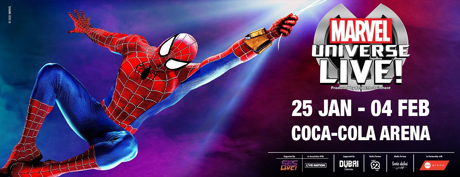 Marvel Universe 2024 at Coca-Cola Arena, Dubai - Coming Soon in UAE