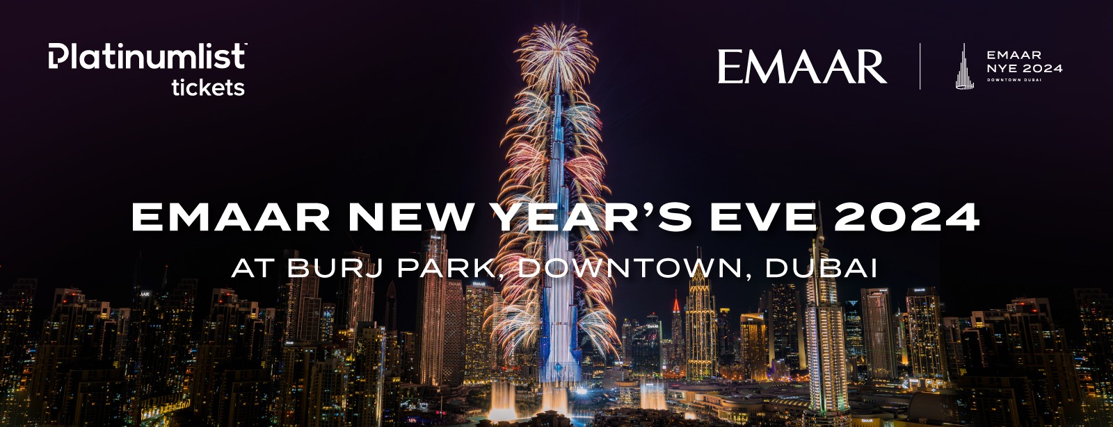 Emaar New Year’s Eve 2024 at Burj Park, Downtown - Coming Soon in UAE