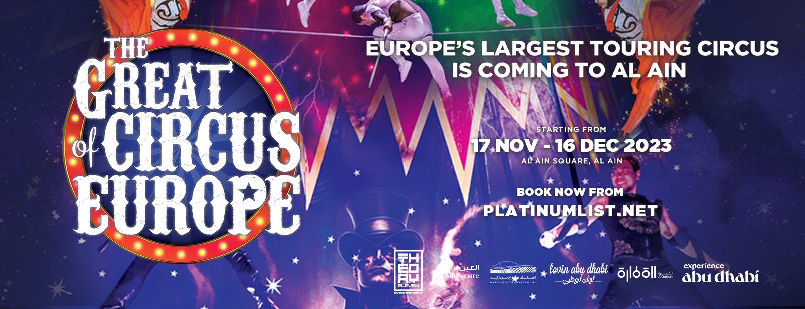 The Great Circus of Europe in Al Ain - Coming Soon in UAE