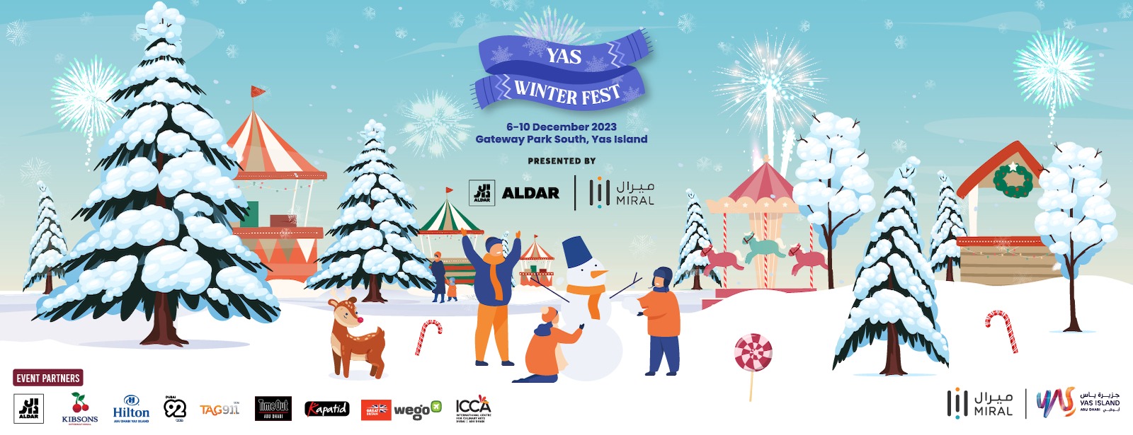 Yas Winter Fest in Abu Dhabi - Coming Soon in UAE