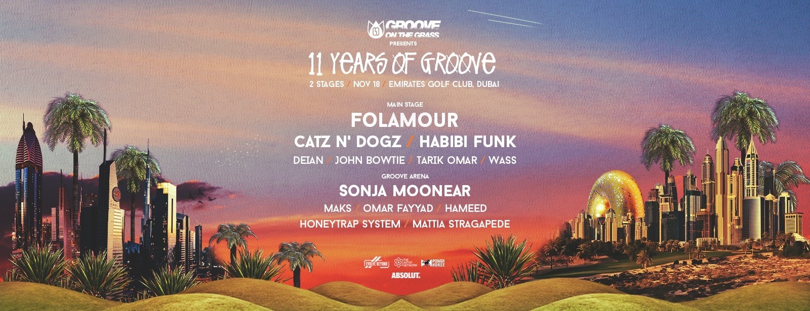 Groove On The Grass – 11 Years Of Groove in Dubai - Coming Soon in UAE